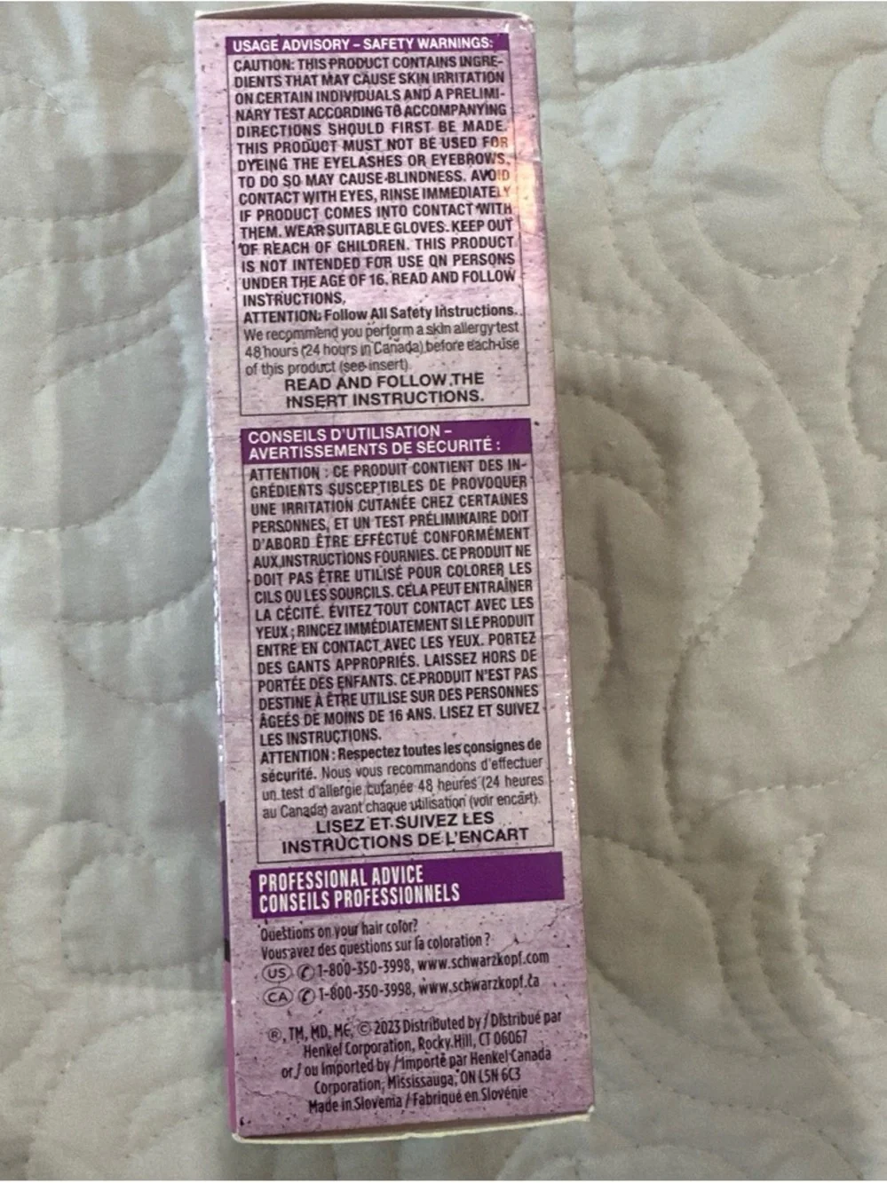 göt2b Color Remix Semi-Permanent Hair Dye — Purple Punch